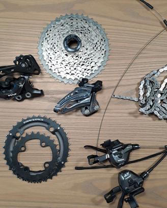 Gruppo shimano xt m8000 2x11