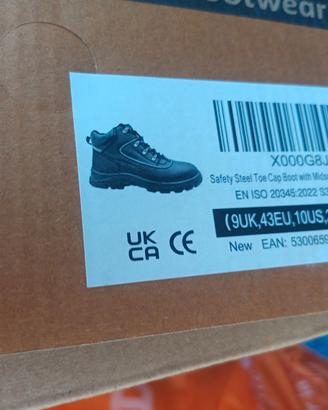 Scarpe uomo antiinfortunistica taglia 43