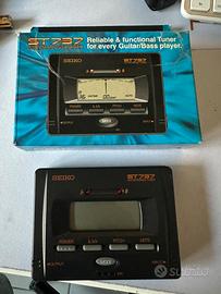 Accordatore chitarra e basso Seiko ST737