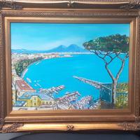 quadro golfo di napoli