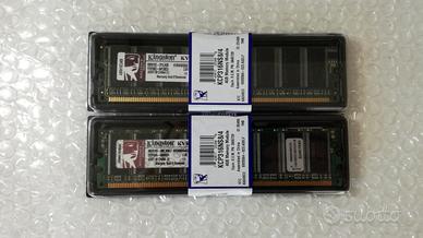 Kingston KVR400X64C3A1G SDRAM DDR400 no Samsung