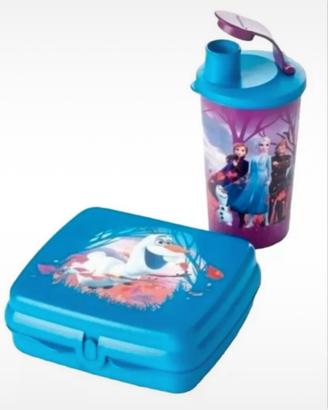 Set porta merenda Frozen Tupperware