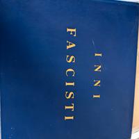 cofanetto 45 giri inni fascisti