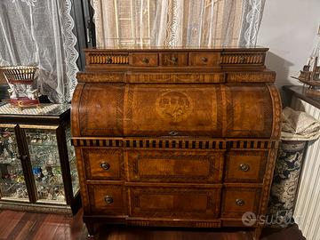 Ribalta antica intarsiata