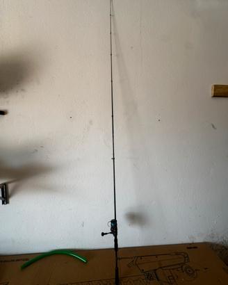 Canna e mulinello spinning