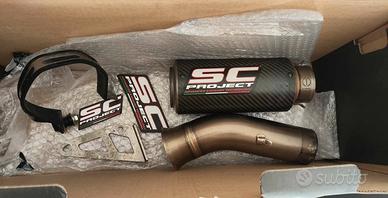 Terminale scarico sc project ducati hypermotard 