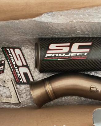 Terminale scarico sc project ducati hypermotard 