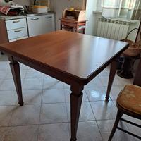 tavolo quadrato allungabile