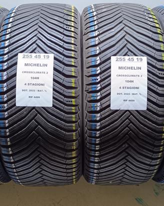 4 GOMME 255 45 19 MICHELIN 4 STAGIONI RIF4499