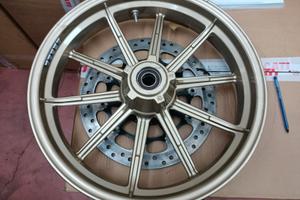 Coppia Cerchi Con Dischi Per Scrambler Café Racer