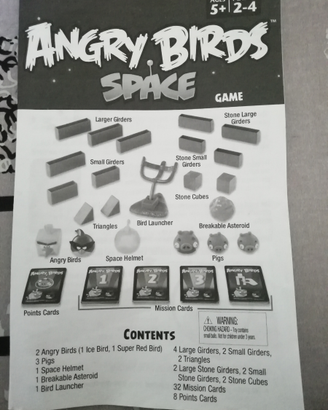 Angry birds space game
