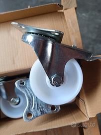 Quattro ruote in teflon 