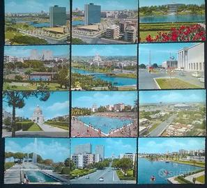 Roma E.U.R. - Lotto di 40 cartoline a colori