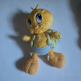 portaciuccio a forma di titti per bambini