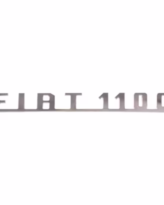 Scritta Emblema Targhetta auto Fiat 1100