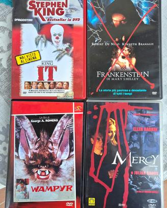 Lotto DVD di film horror in edizione italiana 3pz