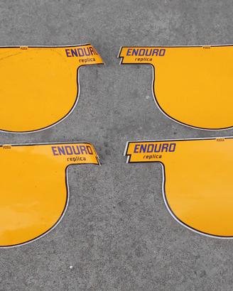 Adesivi tabelle fantic enduro replica