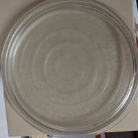 Piatto in vetro temperato per forno microonde 