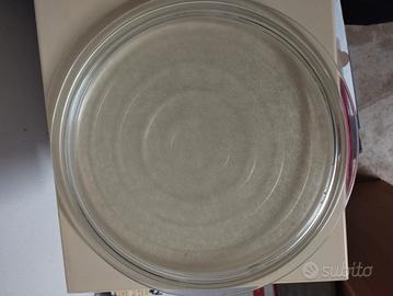 Piatto in vetro temperato per forno microonde 