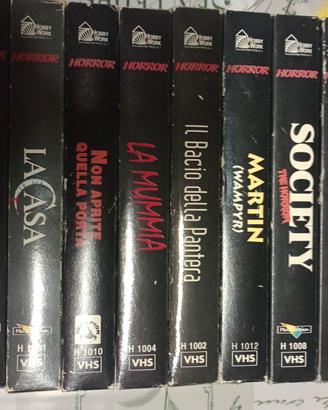 VIDEOCASSETTE genere HORROR