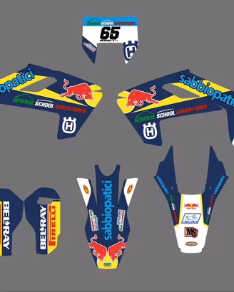 GRAFICA HUSQVARNA PERSONALIZZATA