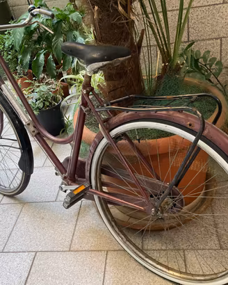 bici donna epoca freni bacchetta