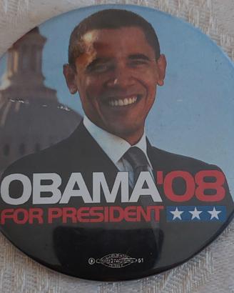 Spilla Barack Obama 2008