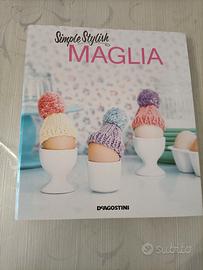 Raccolta schede lavori a maglia anni 90