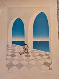 Litografia  G. Arms "Arlecchino"