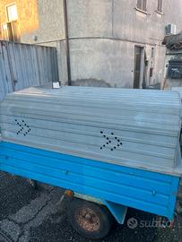 Carrello appendice con copertura