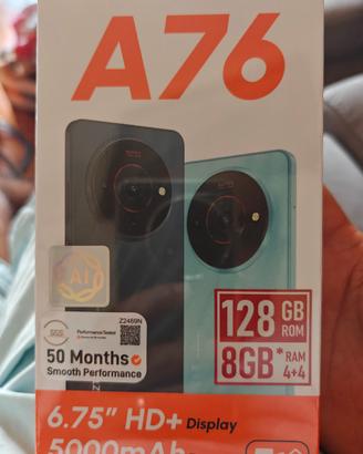 ZTE a76 128gb rom 8gb ram