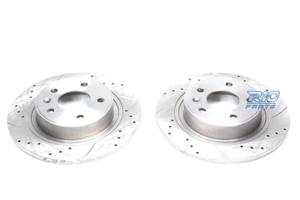 DISCHI FRENO FORATI E SCANALATI PER BMW