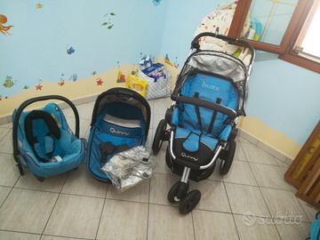 Passeggino Trio Quinny Buzz + naviccella e ovetto