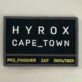 Patch  HYROX Cape Town - Pro Finisher 24/25 (ZAF)