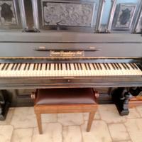 pianoforte antico metà ottocento Cesare Donadoni