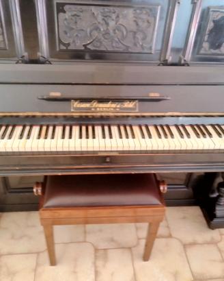 pianoforte antico metà ottocento Cesare Donadoni
