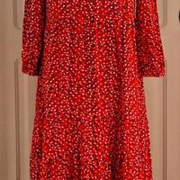 Vestito Zara donna manica 3/4 fantasia