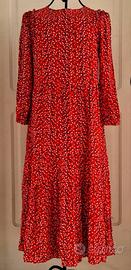 Vestito Zara donna manica 3/4 fantasia