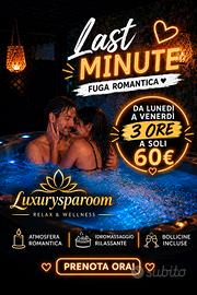 suite matrimoniale con Jacuzzi e sauna