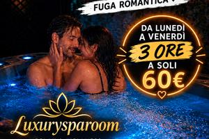 suite matrimoniale con Jacuzzi e sauna