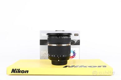 Tamron 10-24mm f3.5-4.5 Di II SP LD Nikon USATO GA