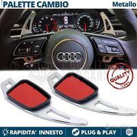 PALETTE Cambio al Volante per AUDI Acciaio Silver