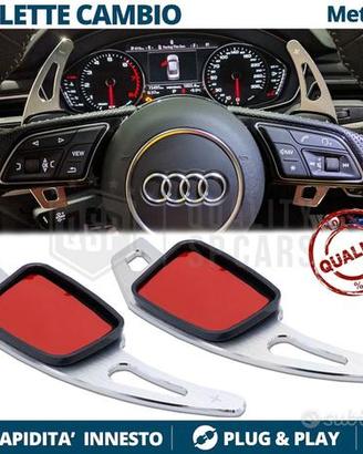 PALETTE Cambio al Volante per AUDI Acciaio Silver