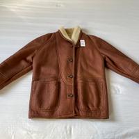 Cappotto di pelle marron Jane by Lincoln