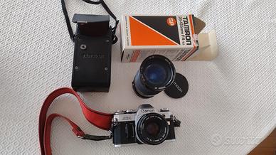 CANON AE-1 con 2 Obiettivi