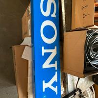 Insegna luminosa SONY vintage anni 80/90