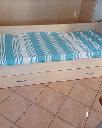letto singolo che diventa matrimoniale 