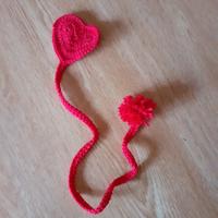 segnalibro Amigurumi cuore