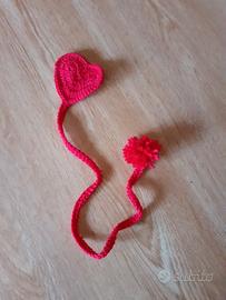 segnalibro Amigurumi cuore