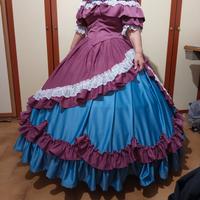 abito  da ballo  del 1800